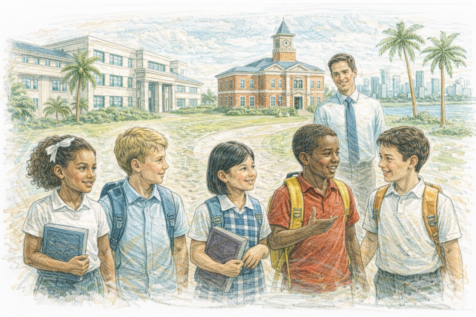 Internationale Schulen und das Onboarding für Familien.